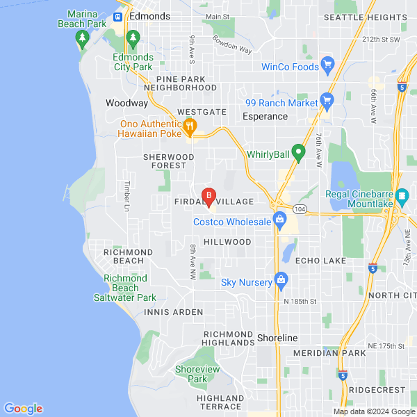 Caravan Kebab location map: 9711 Firdale Ave, Edmonds, WA 98020, USA, Edmonds, Washington